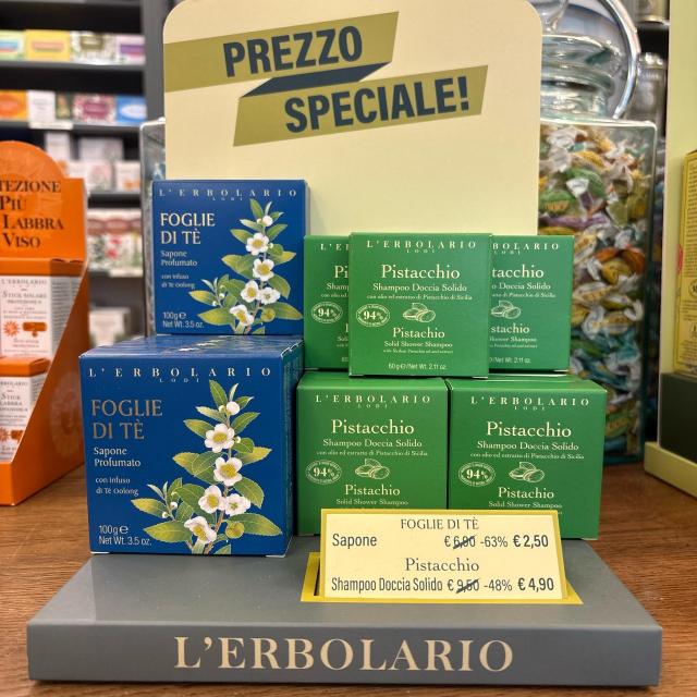 Prezzo speciale per sapone e shampoo solido! 