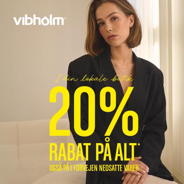 SPAR 20% PÅ ALT* 