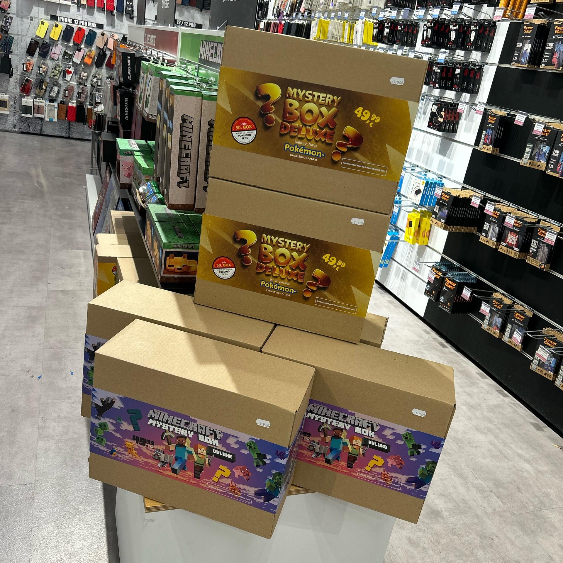 Pokemon og Minecraft Mysterybox