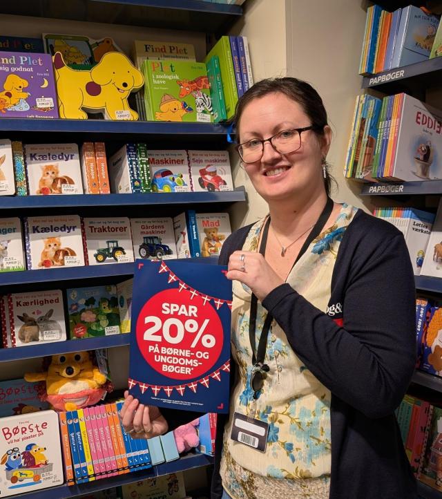 20% på Børne-og ungdomsbøger