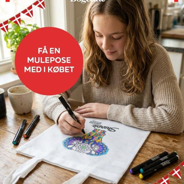 🎨✨ Få en mulepose med i købet