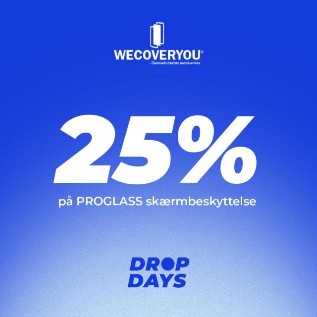 Spar 25% på Proglass skærmbeskyttelse