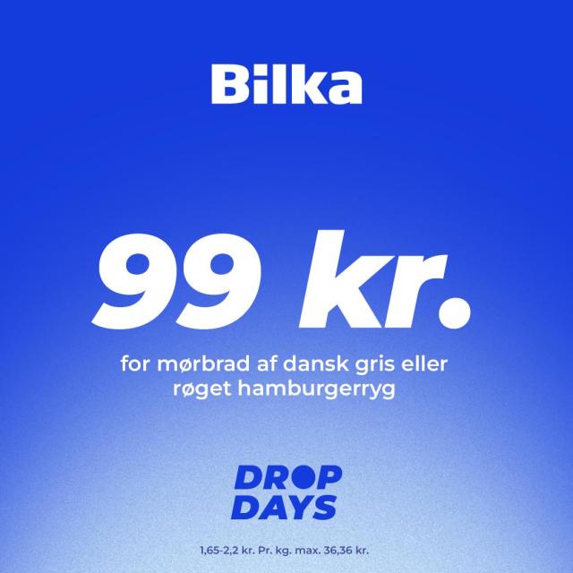 Mørbrad eller hamburgerryg