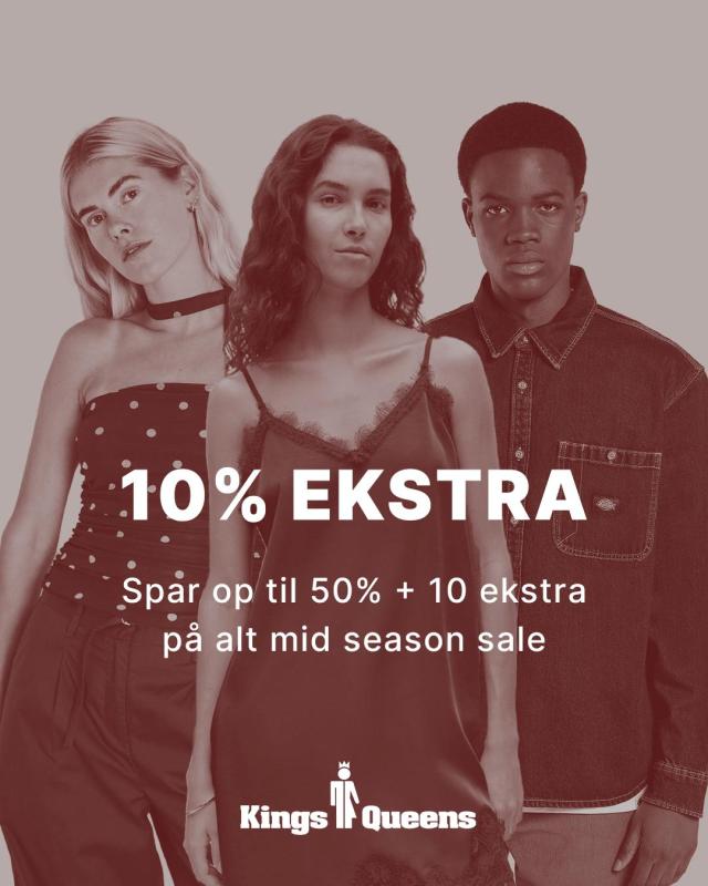 10% EKSTRA PÅ MID SEASON SALE ❤️‍🔥