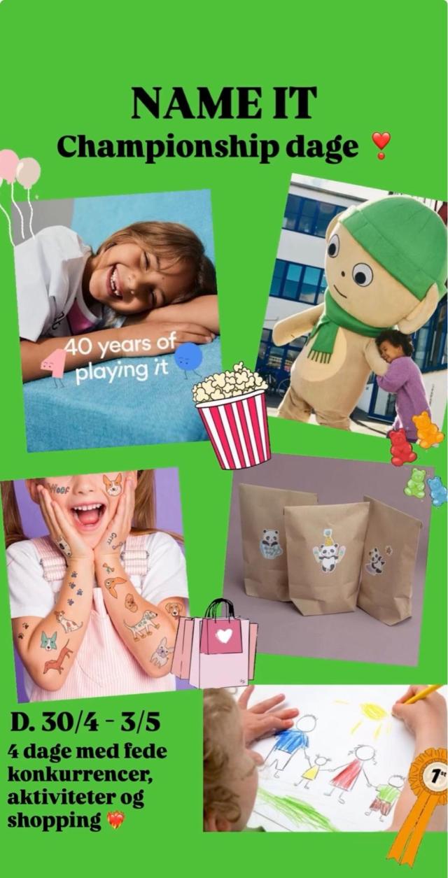 🎉Championship dage-Name it broen🍭