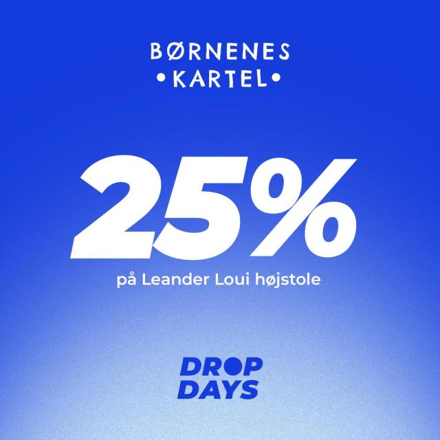 Spar 25% på Leander Loui højstol