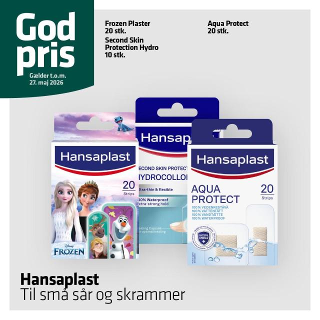 Godt tilbud til små og store skrammer