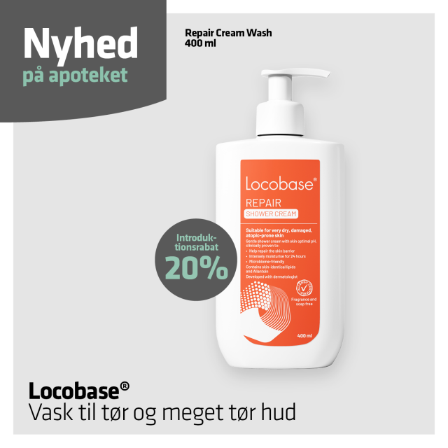 Shower cream til meget tør hud