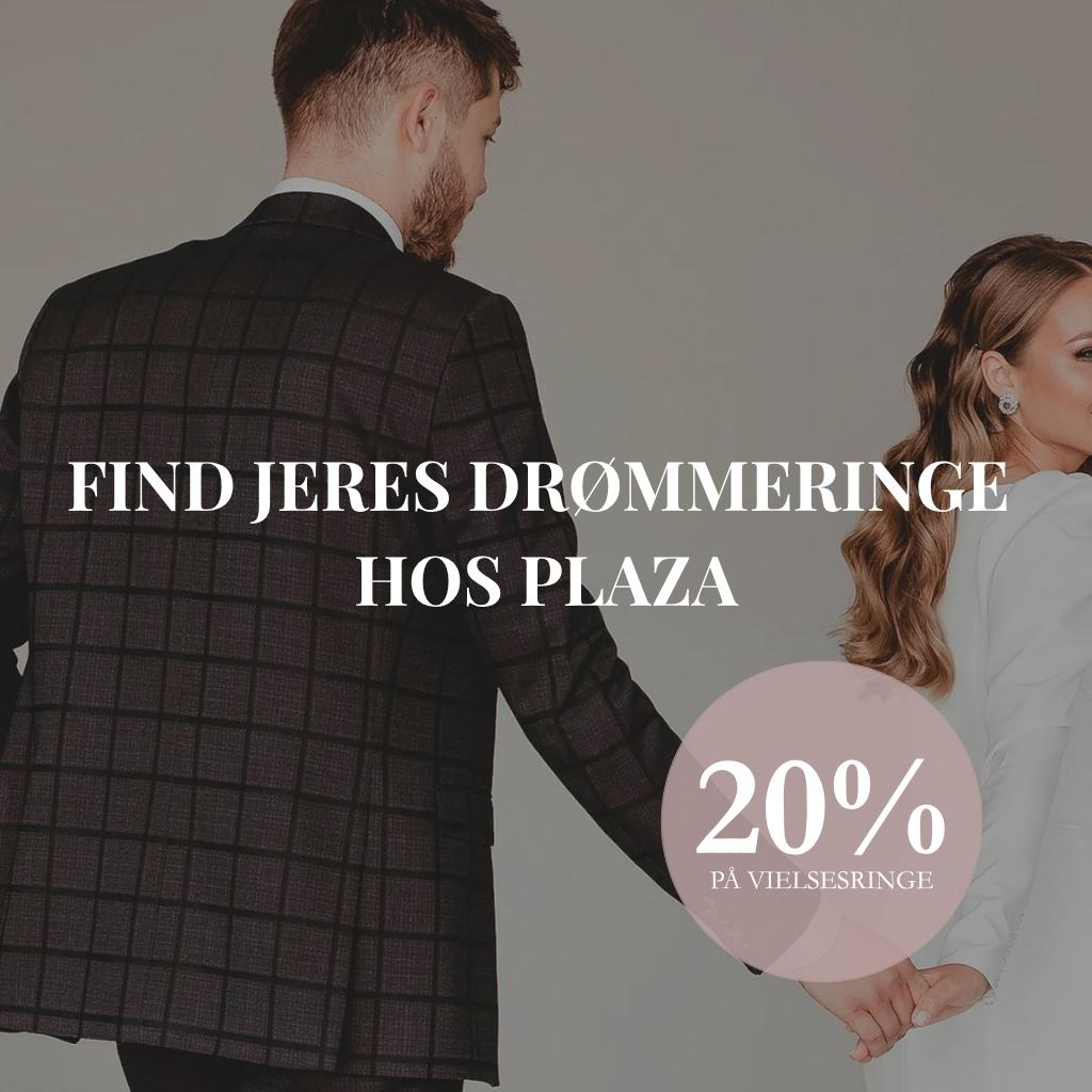 Find vielsesringene hos Plaza