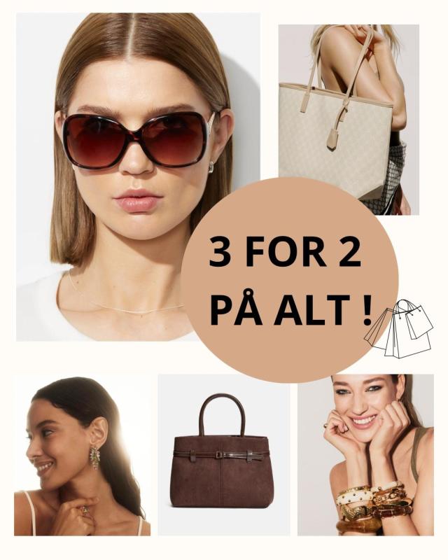 3 FOR 2 PÅ ALT !
