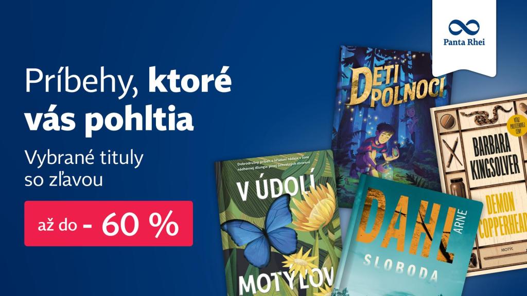Príbehy, ktoré vás pohltia so zľavou až do - 60 %