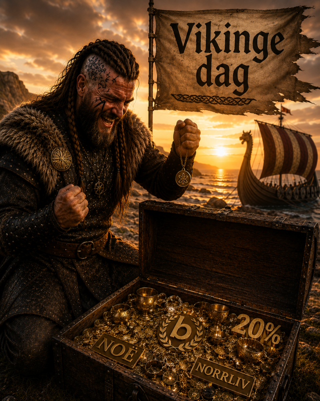 Spar 20% til Vikinge dag!