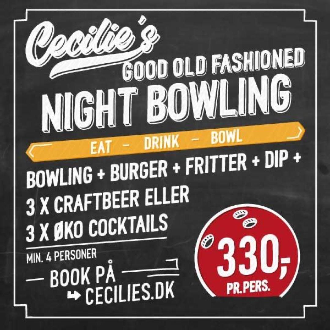 Night bowling hos Cecilie’s