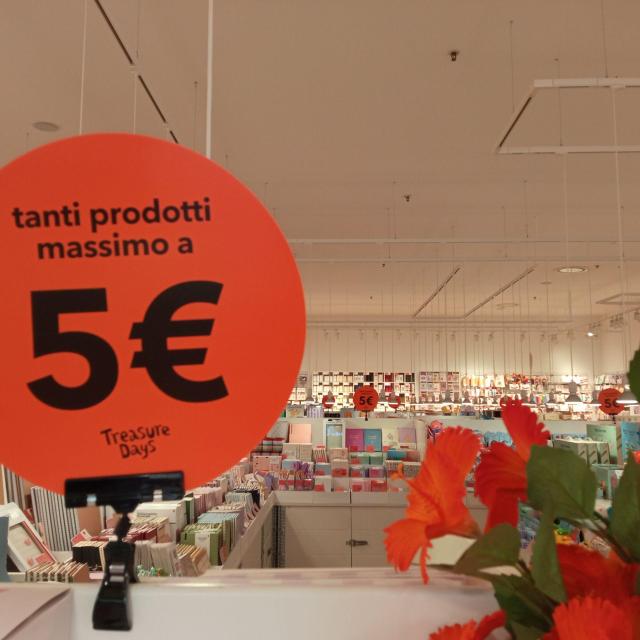 Treasure days  massimo 5 euro