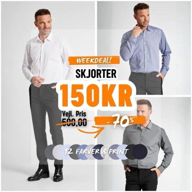 Weekend Deal - Skjorter
