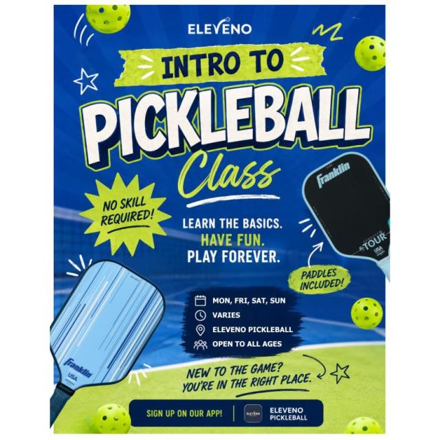 Intro to Pickleball Class