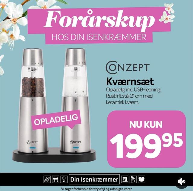 Opladeligt kværnesæt