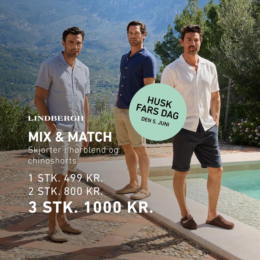 Lindbergh shorts & hørskjorte 🤩