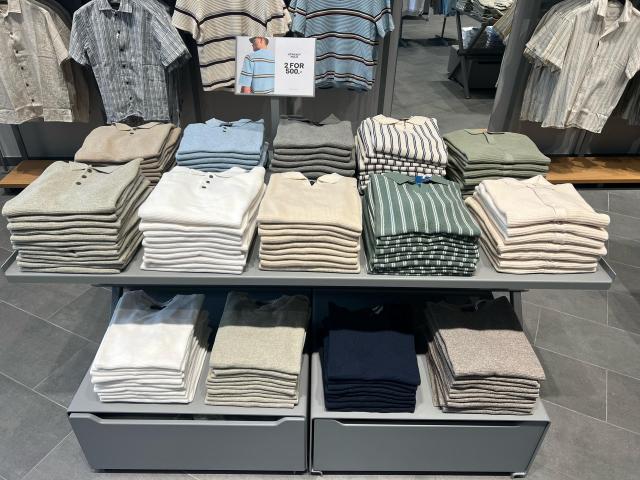 Strikket polo + t-shirts 