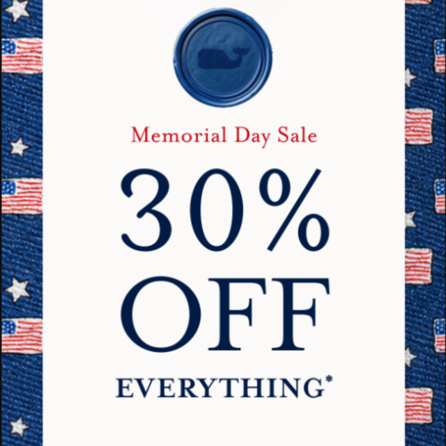 Memorial Day Sale