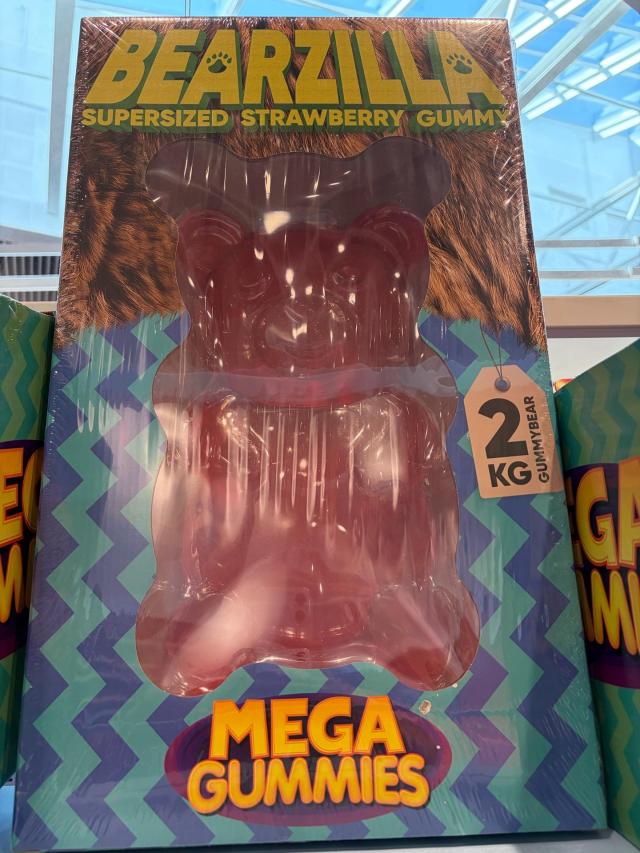 Bearzilla er tilbage på lager – 2 kg ren vingummi!