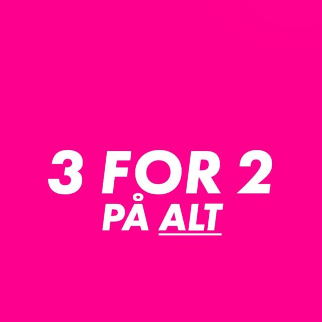 Tag 3 og få den billigste med gratis!