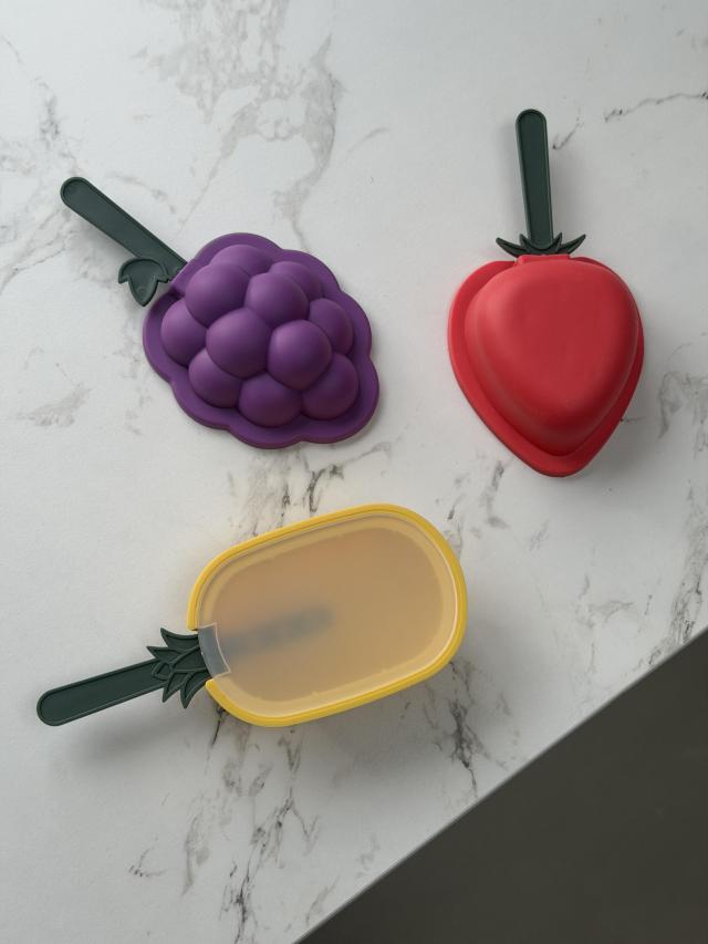 Smarte ispindeforme med frugtmotiver