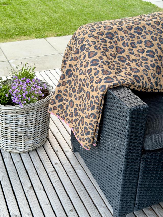 Fint leopard quilt