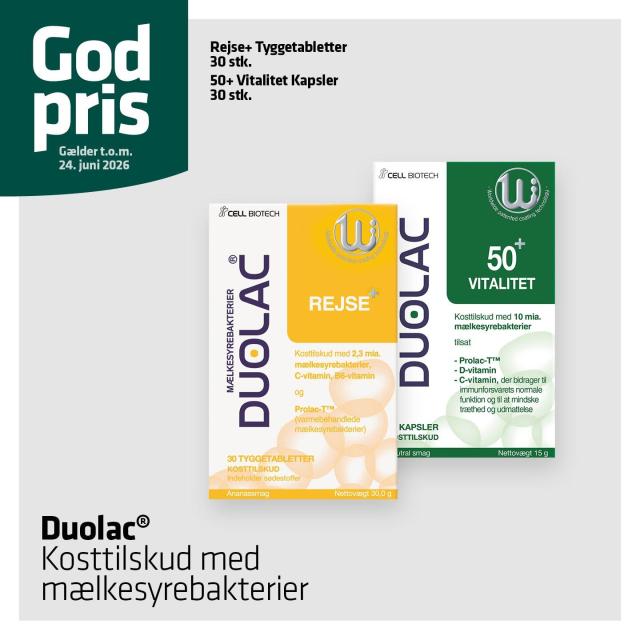 Tilbud på en god rejsepartner