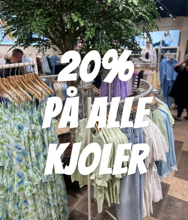 20% på alle kjoler💘