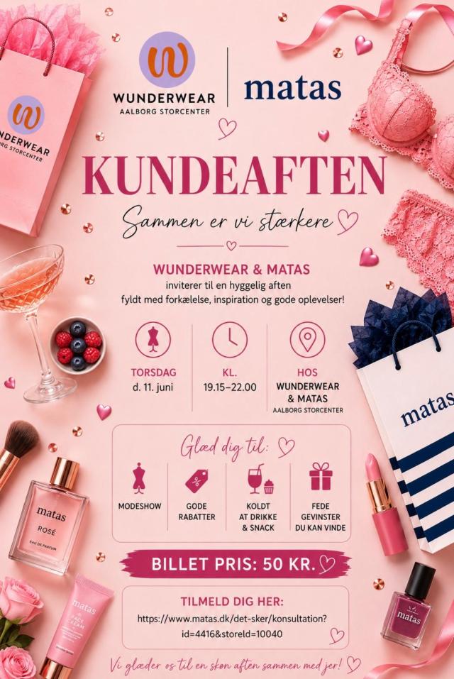 Kundeaften Wunderwear x Matas🥂