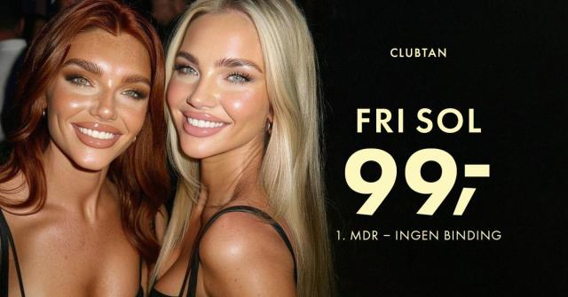 FRI SOL på abonnement 99,-/1. md.*