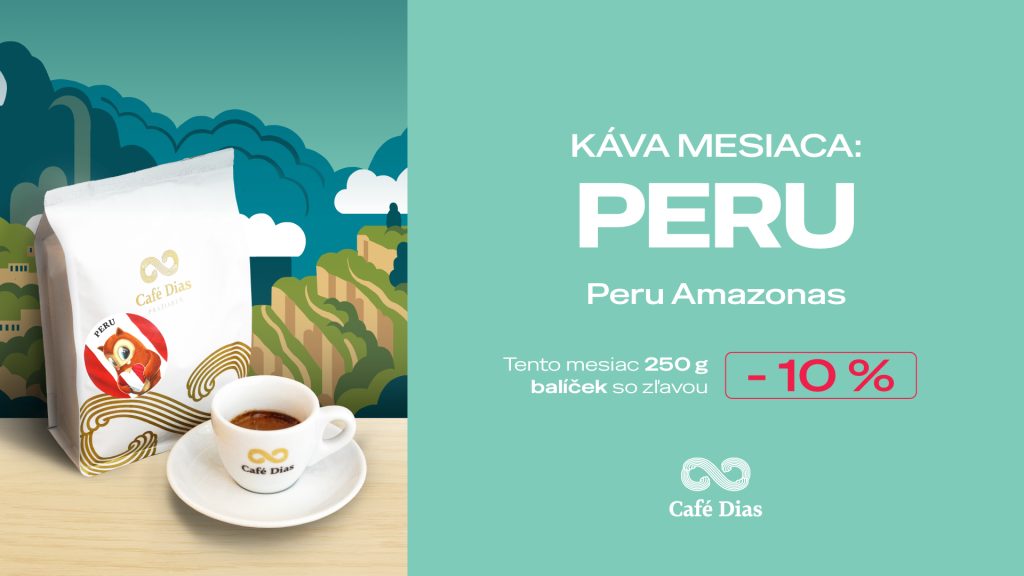 Káva mesiaca Peru v Café Dias