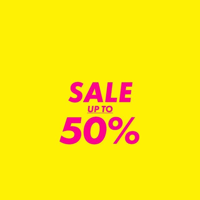 Spar op til 50% på et hav af varer💛