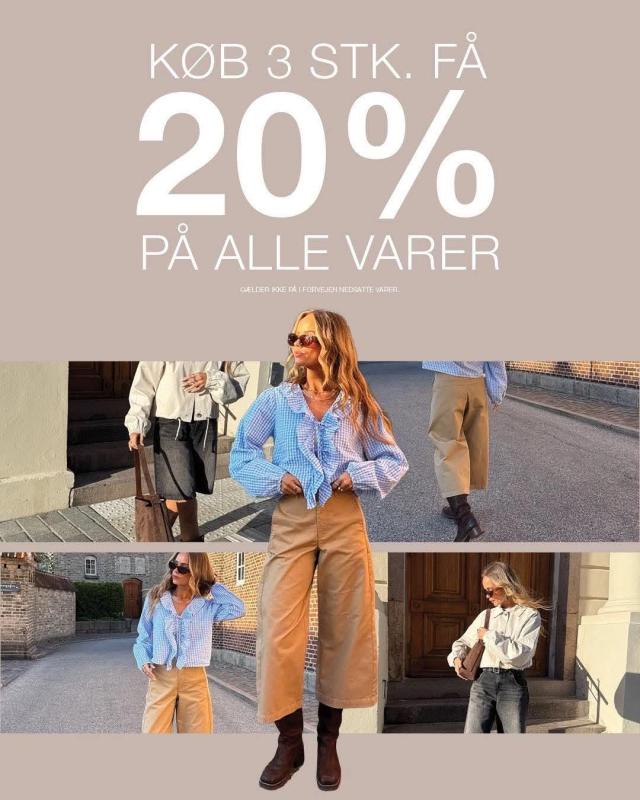 KØB 3 STK OG FÅ 20% ☀️