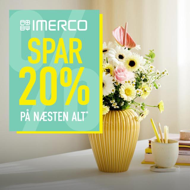 Spar 20% på næsten alt*🤩