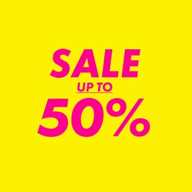 UDSALG OP TIL 50%