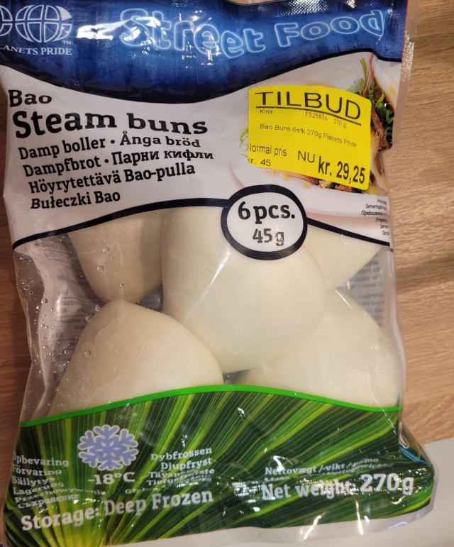 Bao steam buns