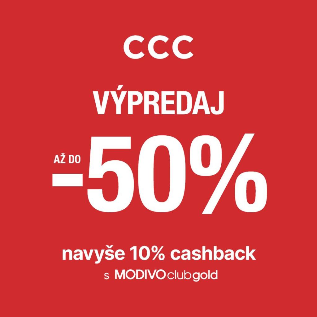 LETNÝ VÝPREDAJ V CCC!