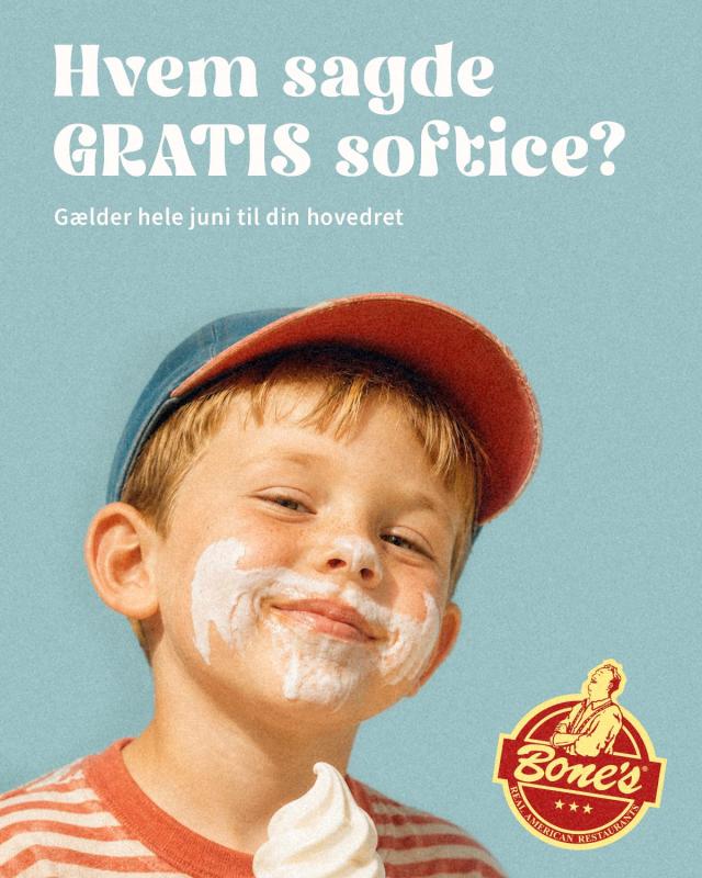 Gratis softice hele juni 🌞