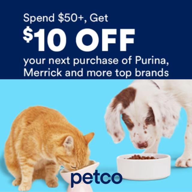 Spend $50+ and get $10 Back