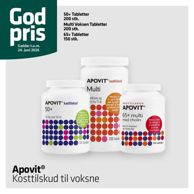 God tilbud på Apovit
