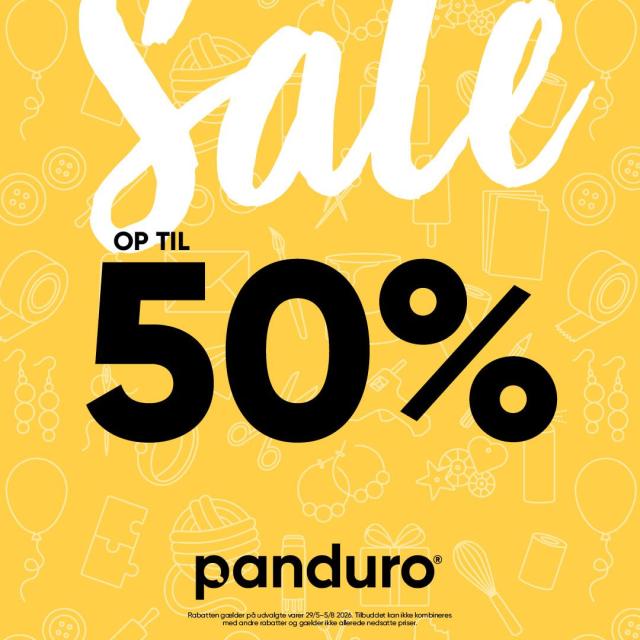 SommerUDSALG hos Panduro! 