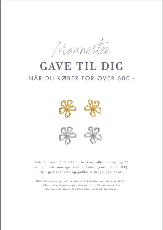 Gave til dig - IZA øreringe 