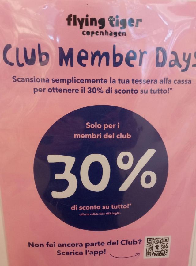 Club member days