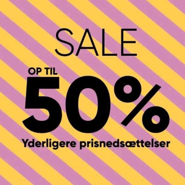 Vi sætter SALE yderligere ned 💛