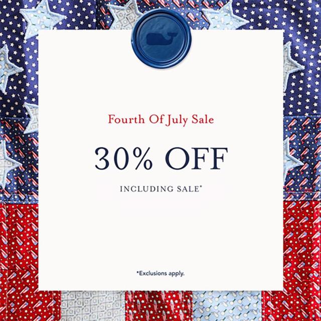 Fourth of July Sale