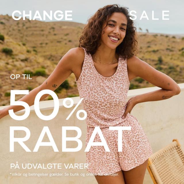 SALE - spar op til 50%*