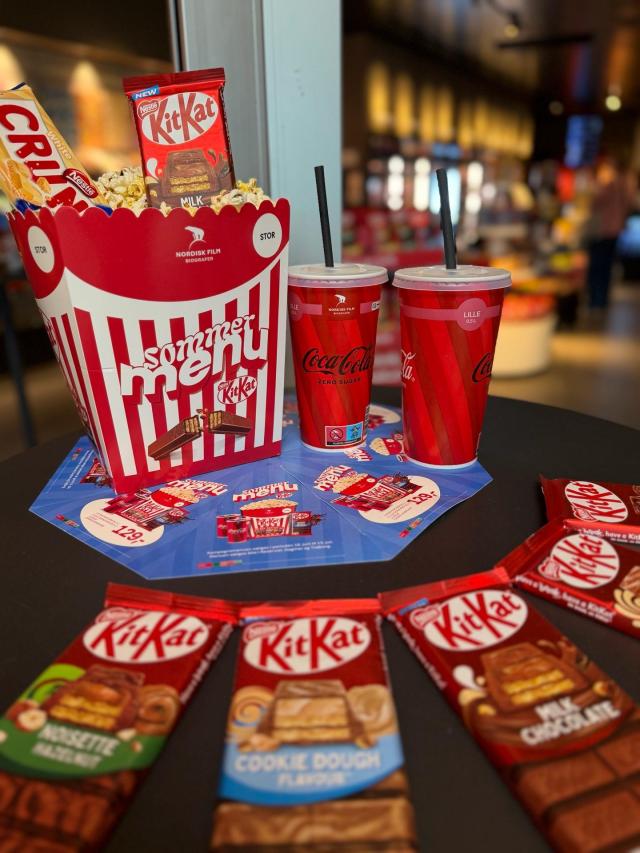 🍫 KITKAT SOMMERKAMPAGNE HOS NORDISK FILM BIOGRAFER 🍿☀️