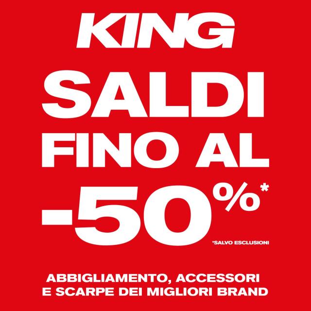 SALDI DA KING 🚨